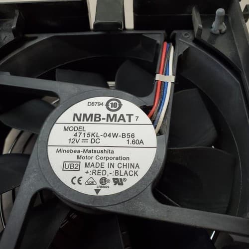 DELTA AFC1212DE & Matsushita 4715KL-04W-B56 Cooling Fan 12V DC 1.60A - Thumbnail 2