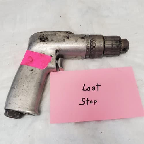 Cleco Pistol Grip Pneumatic Air Drill Air Tool WW-5 - Thumbnail 3