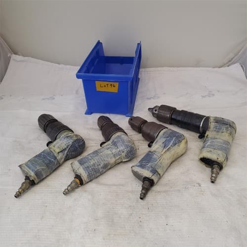 Used Rockwell Pistol Grip Pneumatic Air Drill Air Tool Lot-96 - Thumbnail 7