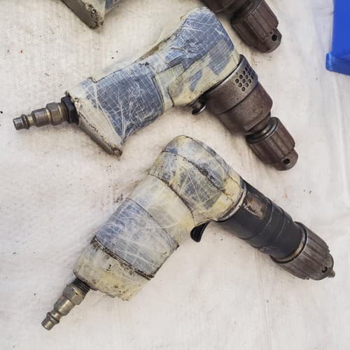 Used Rockwell Pistol Grip Pneumatic Air Drill Air Tool Lot-96 - Thumbnail 6