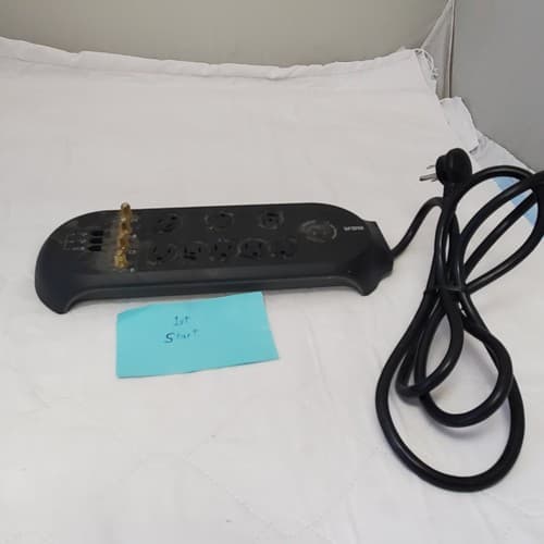 RCA Surge Protector Model PS83202C2 8 Outlet 7 layers of Protection - Image 1