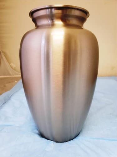 Modern Beautiful Design Handcrafted Urn for Human Ashes BA-612 - Image 1