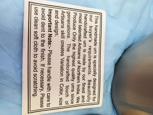 Modern Beautiful Design Handcrafted Urn for Human Ashes BA-612 - Thumbnail 8