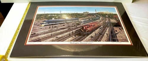 Mainline Memories 'Washington Terminal 1951 ' Railroad Art - Thumbnail 7