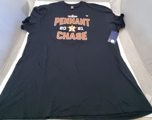 Brand New Houston Astros Fanatics Branded 2021 Pennant Black T-Shirt 3XL - Image 1