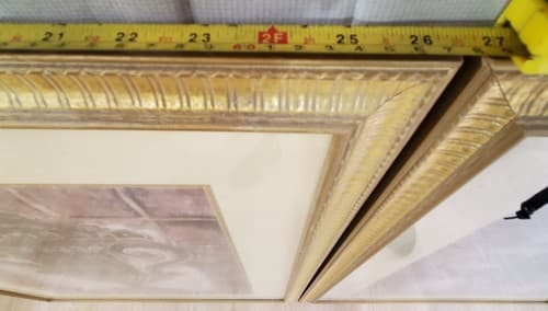 Two Tuscan Urn Vase Renaissance Art Prints Gold Gilt Framed 24 x 30 - Thumbnail 11