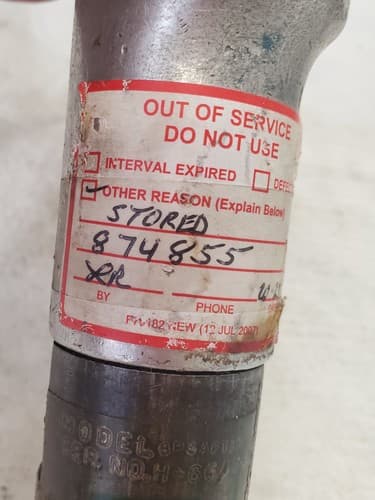 Cleco 8RSAPT-10 Pneumatic Pistol Grip 1/4" Air Tool Screwdriver/Nutrunner TTT-16 - Thumbnail 3