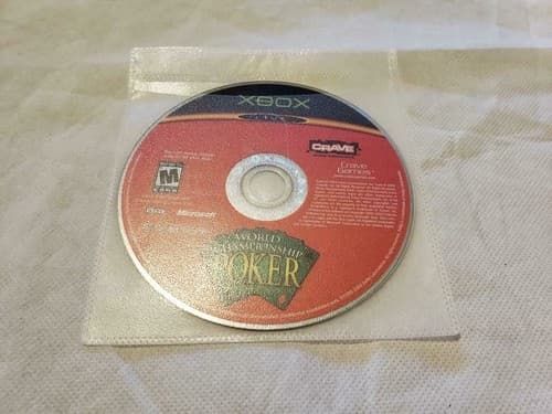 World Championship Poker Microsoft Xbox - GAME DISC ONLY - Image 1