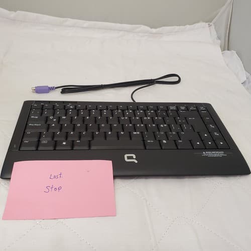 HP Compaq Ps/2 Latin America Keyboard 505055-161 Excellent Condition - Thumbnail 6