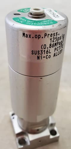 Pneumatic N.C. 3870-00898 Diaphragm Air Valve 3Port-I 58-87 Psig 125 Psig Max - Thumbnail 3