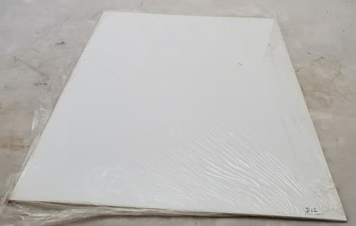 Guitar Pickguard Material Plate Blank Sheet for Guitar Replacement White - Thumbnail 3