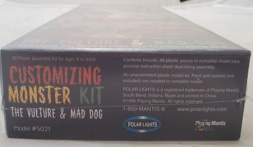 Polar Lights Customizing Monster Kit The Vulture & Mad Dog Model Kit # 5021 - Thumbnail 3