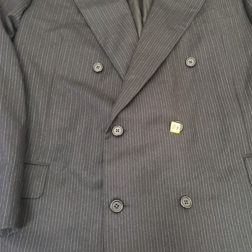Hickey Freeman Collection Neiman Marcus Wool Blazer Suit Jacket Sport Coat 48L - Thumbnail 6