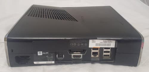 Microsoft Xbox360 S 1439 Black Console RED RING - Thumbnail 4