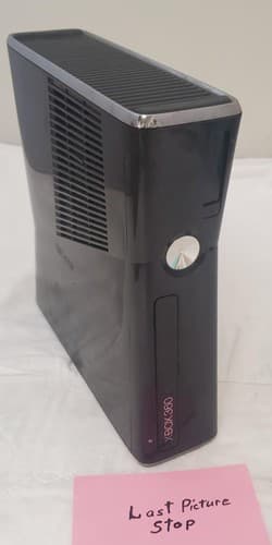 Microsoft Xbox360 S 1439 Black Console RED RING - Thumbnail 10