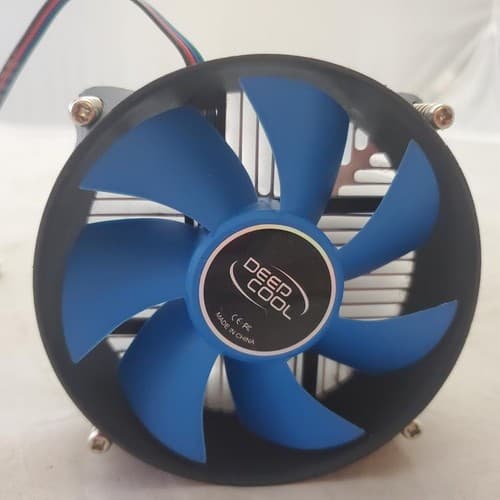 DEEPCOOL 100mm CPU Blue Fan with Heatsink Cooler for Intel LGA - Image 1