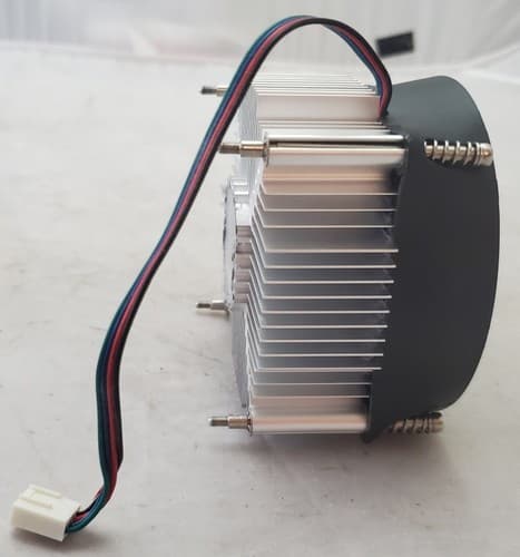 DEEPCOOL 100mm CPU Blue Fan with Heatsink Cooler for Intel LGA - Thumbnail 2