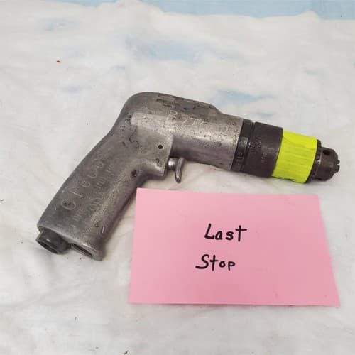 Cleco Pistol Grip Pneumatic Air Drill Air Tool YY-2 - Thumbnail 4