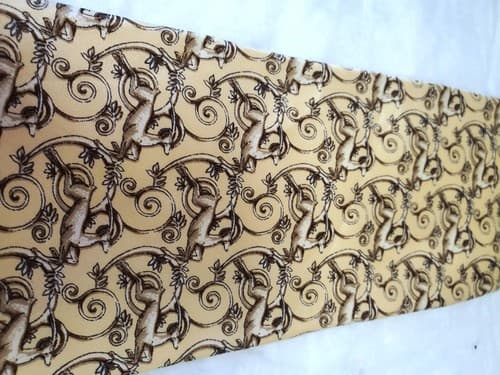 Vintage LANVIN Paris Men's Silk Neck Tie - Thumbnail 2