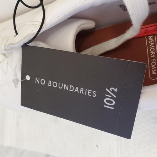 Jack and Jones PU Sneakers Mens White UK 10 EUR 44 US - Thumbnail 2