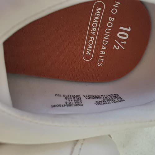 Jack and Jones PU Sneakers Mens White UK 10 EUR 44 US - Thumbnail 7