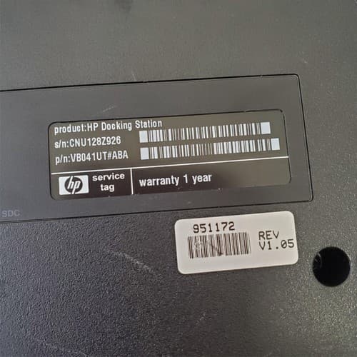 HP EliteBook ProBook Docking Station Port Replicator VB041UT#ABA #10 - Thumbnail 4