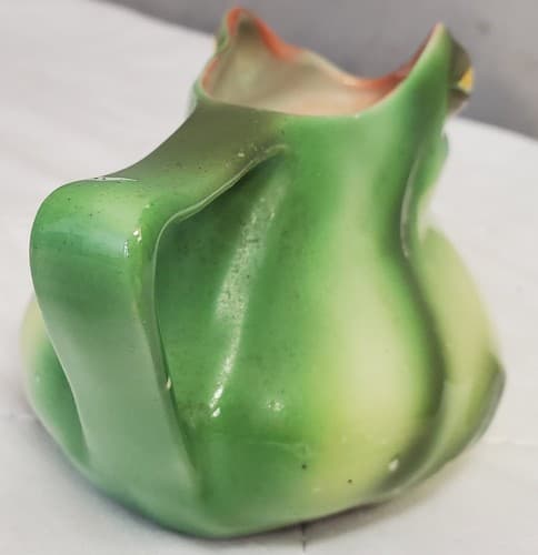 Antique Vintage Royal Bayreuth FROG Creamer Mug - Thumbnail 5