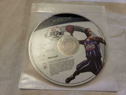 NBA Live 2002 Microsoft Xbox - GAME DISC ONLY - Image 1