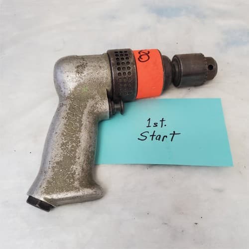 Rockwell Pistol Grip Pneumatic Air Drill Air Tool XX-20 - Image 1