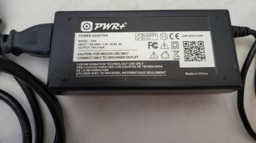 PWR+ Power Supply Adapter Charger Model SA8 for PC Laptop Notebook 100/240V 60Hz - Thumbnail 4