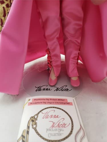 Vintage Vanna White Porcelain Doll Collection Limited Edition Numbered - Thumbnail 4