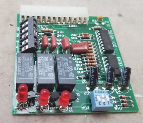 Trane Zettler Zone/Bypass Control Card Zzcardal010 21D150561G01 020707 - Thumbnail 3