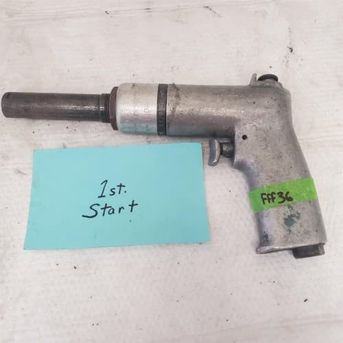 Cleco 8ROW Pistol Grip Pneumatic Aircraft Hammer Rivet Air Tool FFF-36 - Image 1