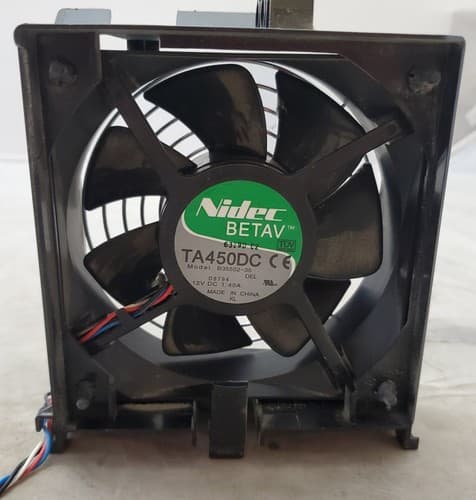 Original Nidec TA450DC PC Computer Fan 12V 1.4A Model B35502-35 - Image 1