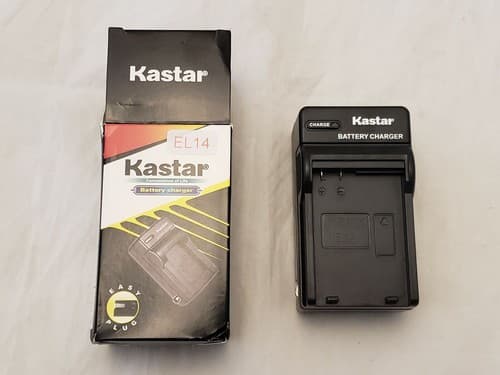 Kastar EL14 Battery Wall Charger for Nikon Nikon DSLR Camera - Thumbnail 4