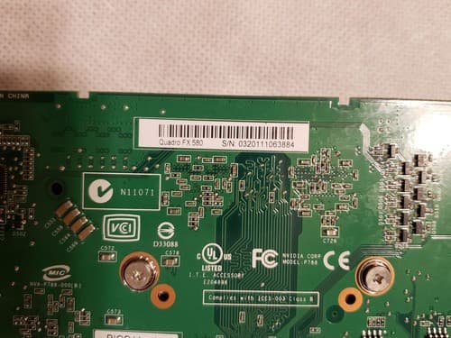 Nvidia Quadro FX580 900-50788-0100-000 H 032 N11071 Card Grafikkarte - Thumbnail 4