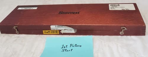 L. S. Starrett 0001"/0.03 mm Electronic Stainless Steel Digital Caliper Lot-1112 - Thumbnail 2
