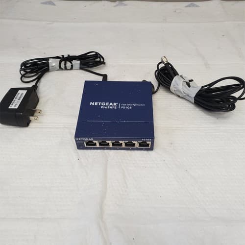 Netgear ProSAFE FS105 5 Port Fast Ethernet Switch - Image 1