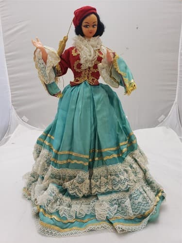 Vintage The Ashton-Drake Galleries Silk Cloth Porcelain Greek Doll - Image 1