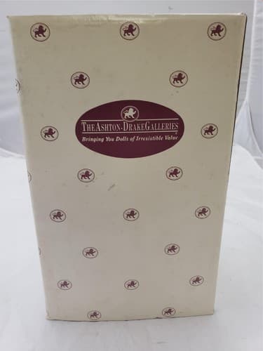 Vintage The Ashton-Drake Galleries Silk Cloth Porcelain Greek Doll - Thumbnail 2