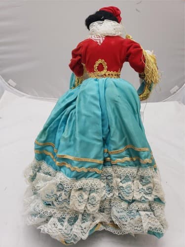 Vintage The Ashton-Drake Galleries Silk Cloth Porcelain Greek Doll - Thumbnail 4