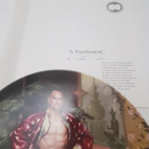 Vintage Lot of 4 Knowles Collector Plate Shall We Dance and A Puzzlement - Thumbnail 12