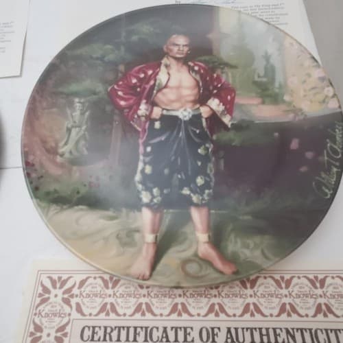 Vintage Lot of 4 Knowles Collector Plate Shall We Dance and A Puzzlement - Thumbnail 15