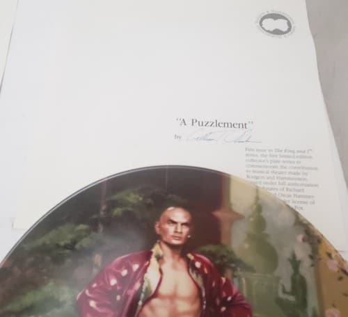 Vintage Lot of 4 Knowles Collector Plate Shall We Dance and A Puzzlement - Thumbnail 16