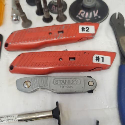 Vintage Screwdrivers Picks Wrenches Cutters & More Mixed Lot Hand Tools LOT-518 - Thumbnail 11