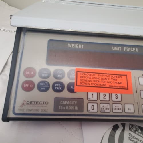 Cardinal Detecto PC-20A Price Computing Measuring Scale - Thumbnail 10