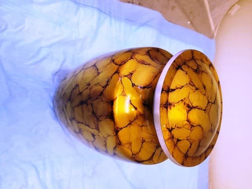 Modern Beautiful Design Handcrafted Urn for Human Ashes BAI-7678NK - Thumbnail 4