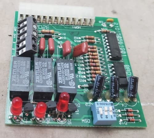 Original Trane Zettler Zone/Bypass Control Card Zzcardal010 21D150561G01 BRD1033 - Image 1