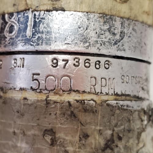 DOTCO 15C2488 Pistol Grip Pneumatic Heavy Duty Air Drill Air Tool AAA3 - Thumbnail 5