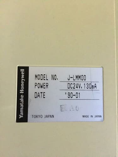 Yamatake Honeywell J-LMM00 High Level Analog Input Module - Thumbnail 3